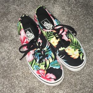 floral vans